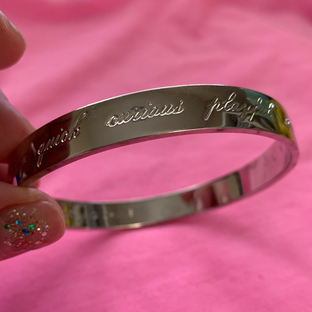 kate spare stand out and shine silver bangle